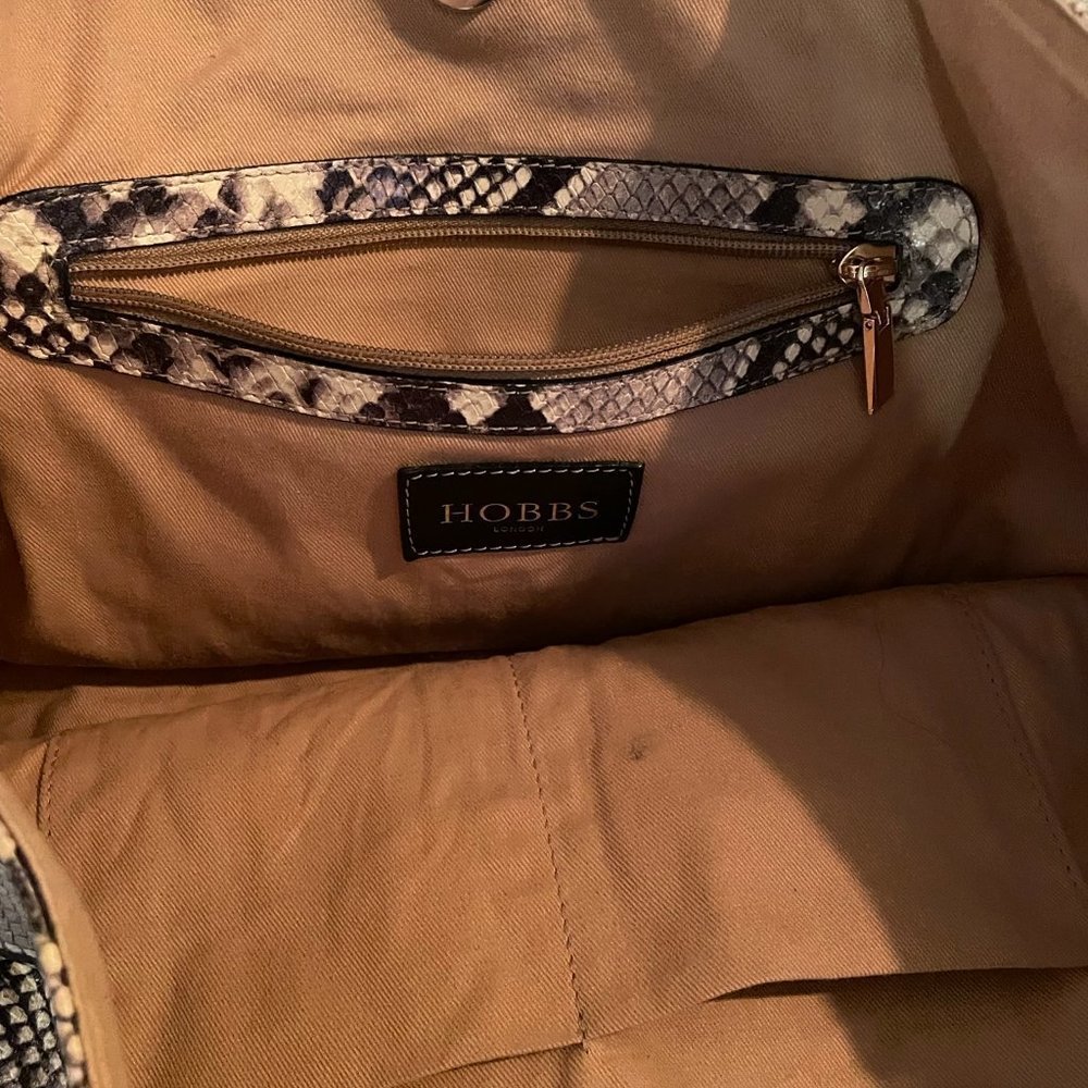 Hobbs Danby 100% Leather Python Tote Bag - Picture 10 of 12